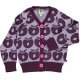 Smfolk Baby Cardigan med Epler, Lilla