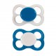 Barnets Favorit Silikonluftsmokk 0m+ (2 pak), bl
