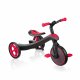 Globber Trike Explorer 2 i 1 Kombi Trehjuls- og Lpesykkel, Red