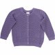 Msli Strikket Cardigan, Tulip