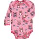 Smfolk Body LS, Ugler/Sea Pink