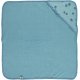 Smfolk Baby Hndkle med Hette 70x70cm, Air Blue