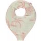 Sm�folk Hakesmekke med Smokk-holder (3 stk), �kologisk Bomull, Jungle/Silver Pink