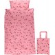 Smfolk Barnesengesett 100x140 cm med Epler, Sea Pink