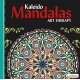 Mandalas Malebok Kaleido  Art Therapy, Black