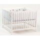 Babytrold Lekegrind, 80x80 cm, Hvit