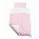 Babytrold Babysengesett 70x100 cm, Rosa Striper