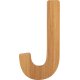 small foot ABC Bokstav J, Bambus