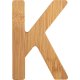 small foot ABC Bokstav K, Bambus