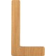 small foot ABC Bokstav L, Bambus