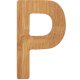 small foot ABC Bokstav P, Bambus