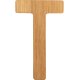 small foot ABC Bokstav T, Bambus